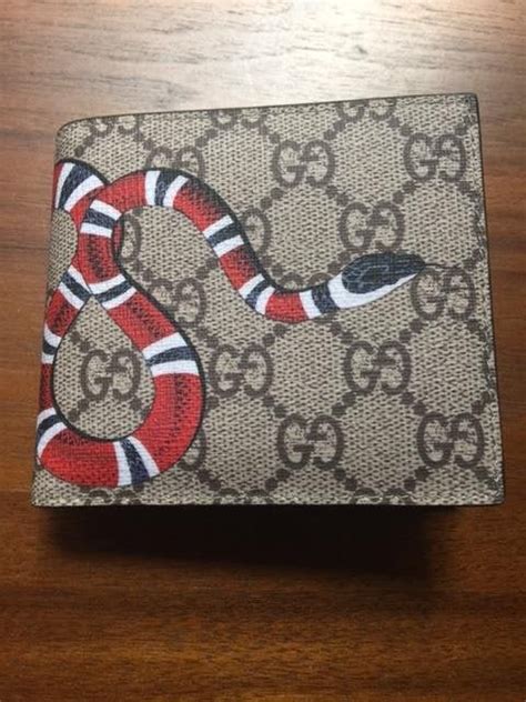 gucci wallets real pictures|authentic Gucci snake wallet.